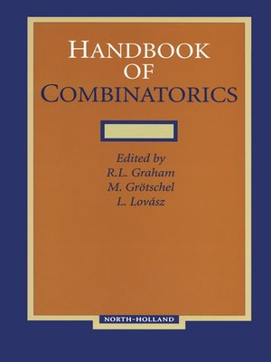 cover image of Handbook of Combinatorics